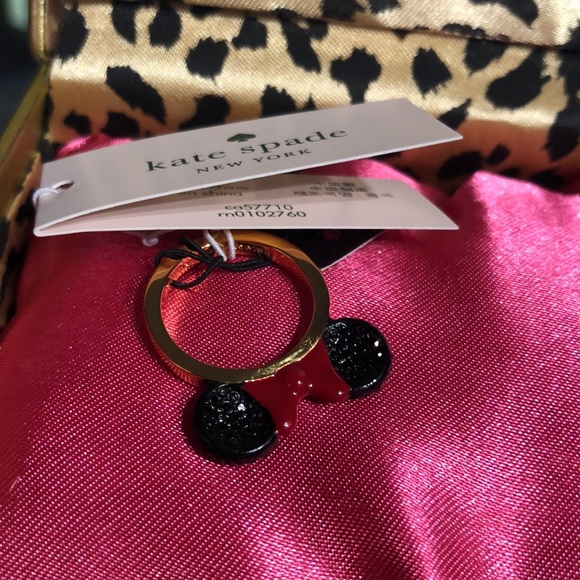 🎉🌸💜HOST PICK💜🌸🎉 NWT Disney Minnie Mouse & Kate Spade Ring - Picture 16 of 16